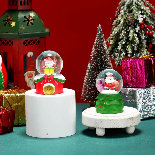 mini christmas snow globes 6