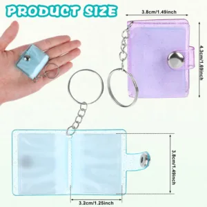 mini photo album keychain 6