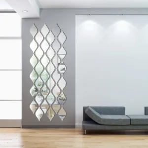 mirror wall stickers drop 4