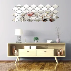 mirror wall stickers drop 6