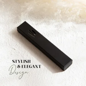 modern mezuzah case black 3