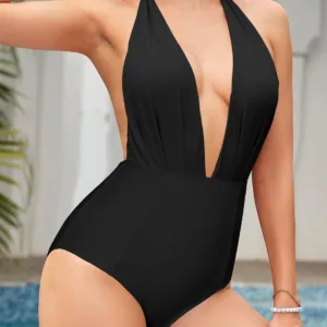 monokini swimsuit v neck 5