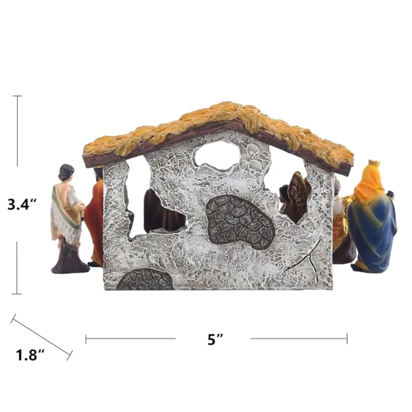 nativity set christmas scene 6