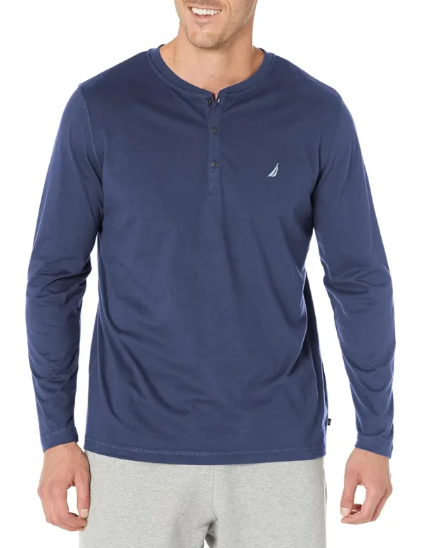 nautica mens henley top 1