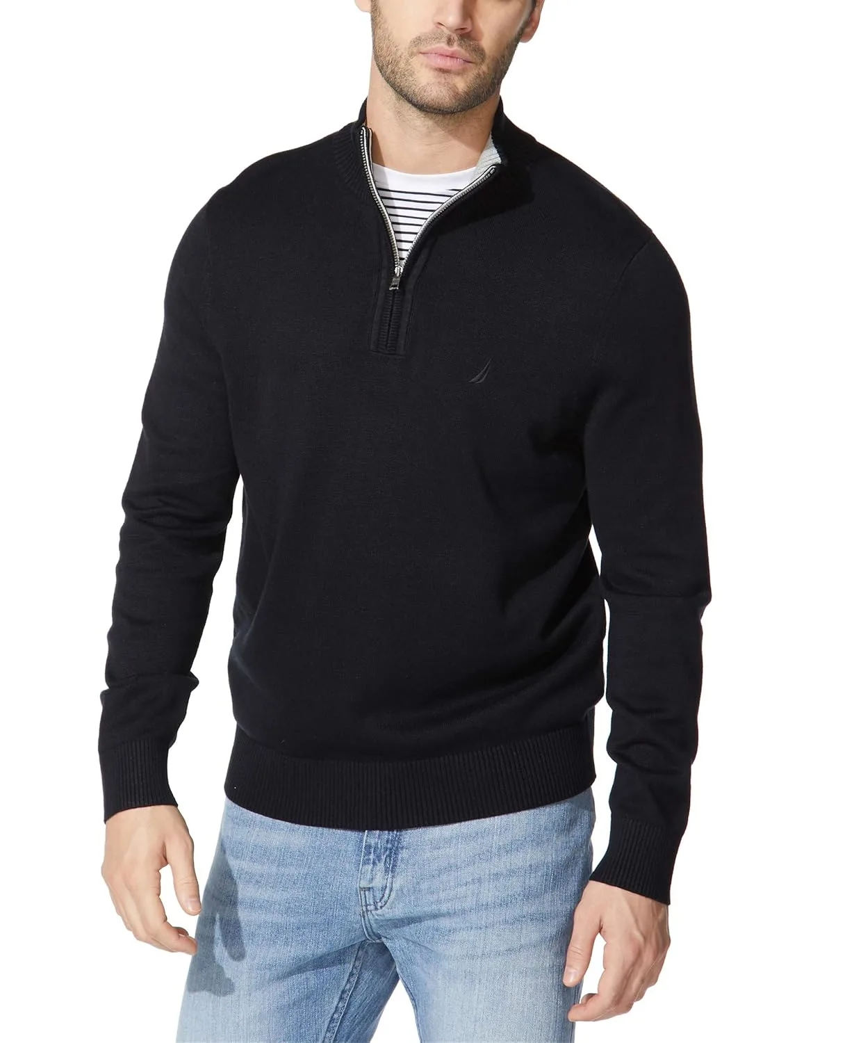 nautica mens quarter zip 1
