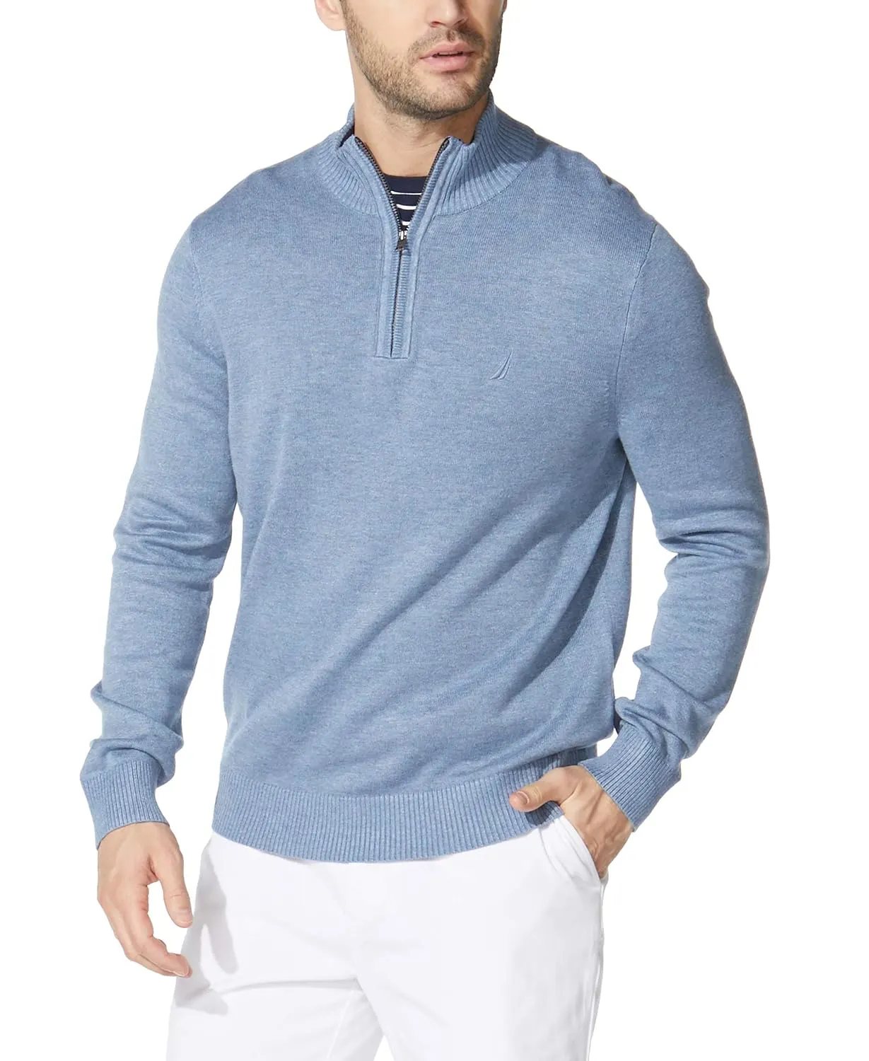 nautica mens quarter zip 5