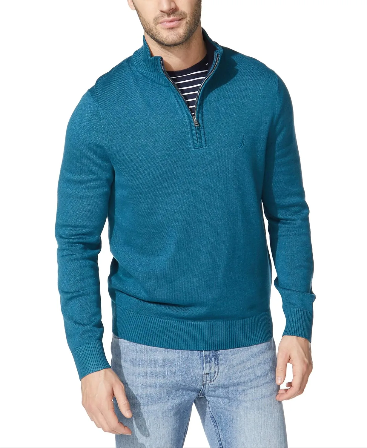 nautica mens quarter zip 6