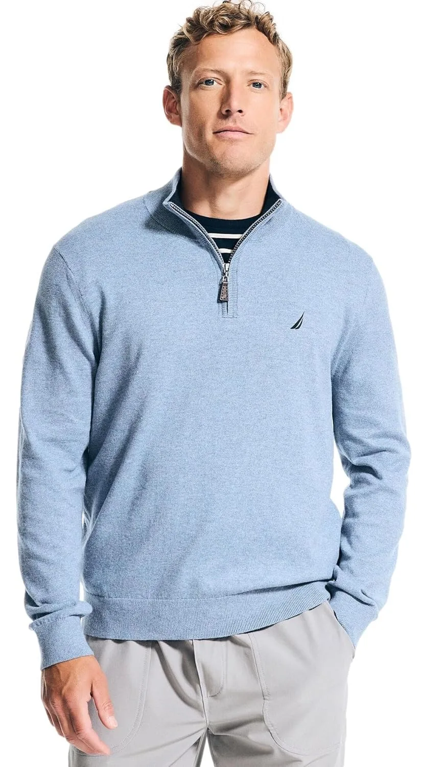 nautica mens quarter zip 7