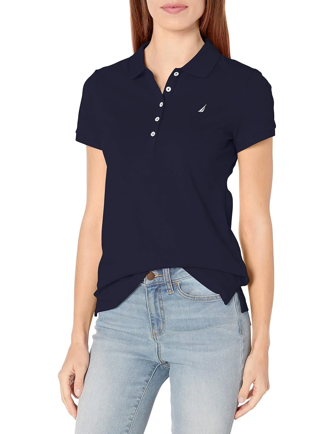 nautica womens cotton polo 1