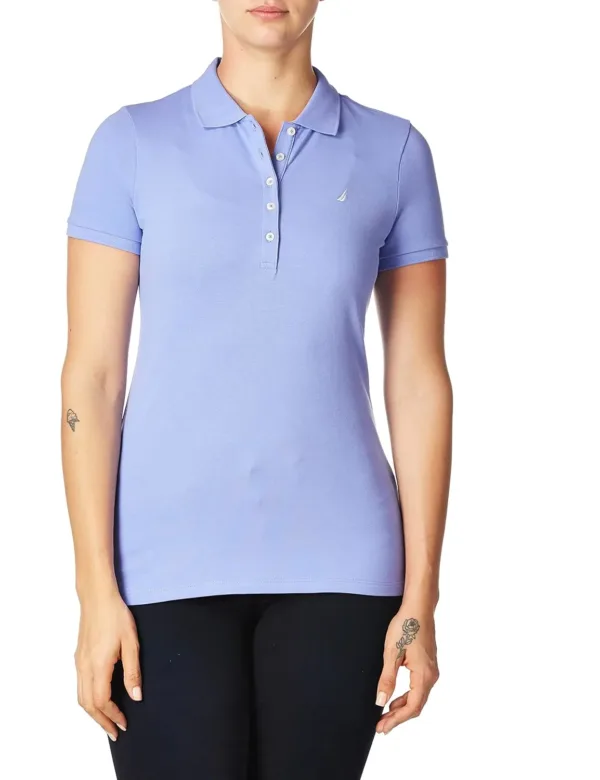 nautica womens cotton polo 6