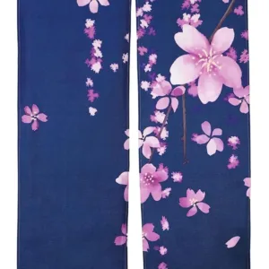 noren sakura doorway curtain 1