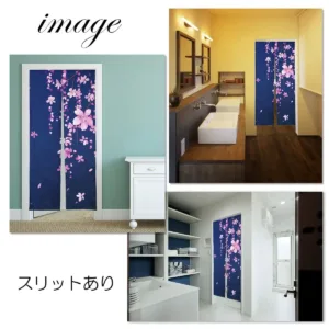 noren sakura doorway curtain 5