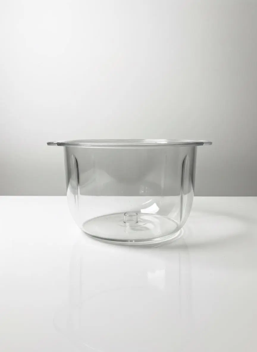 This is a one-touch food chopper with stainless steel blades and a transparent bowl, ideal for quickly chopping vegetables, mincing meat, and blending sauces.