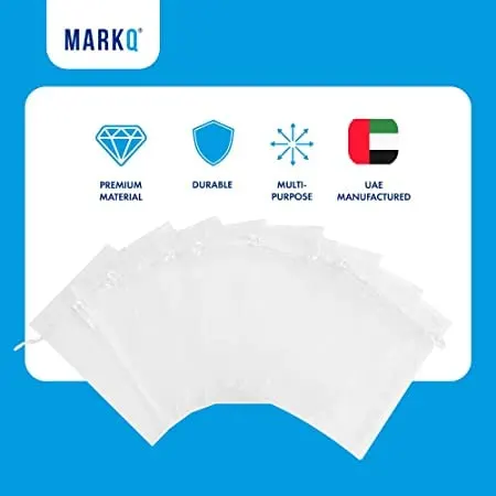 organza bags white 3