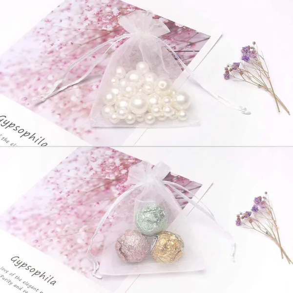 organza bags white 4