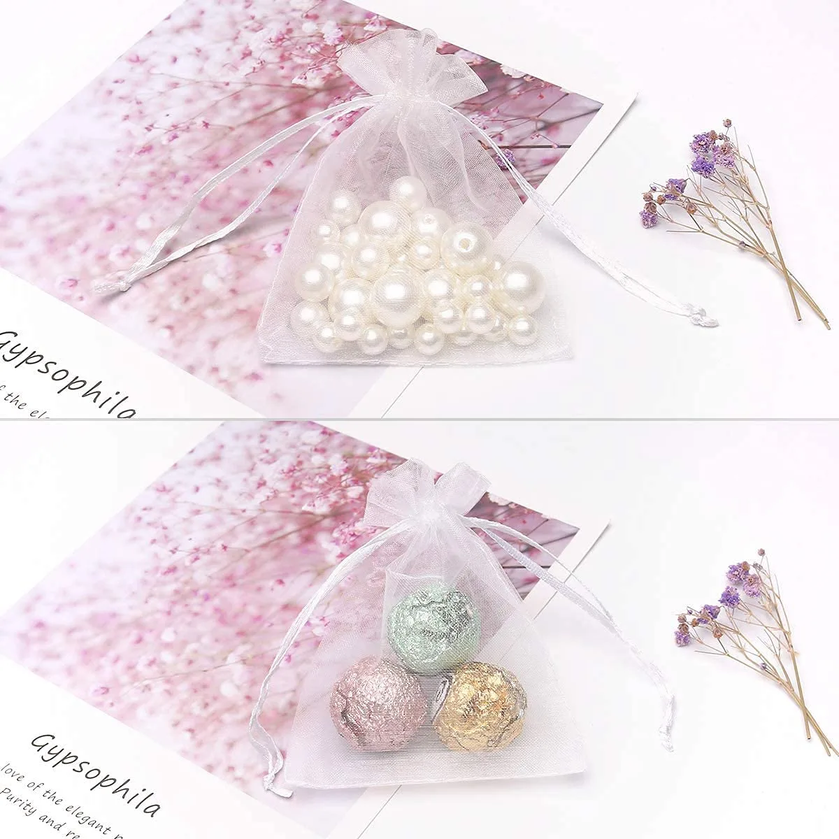 organza bags white 4