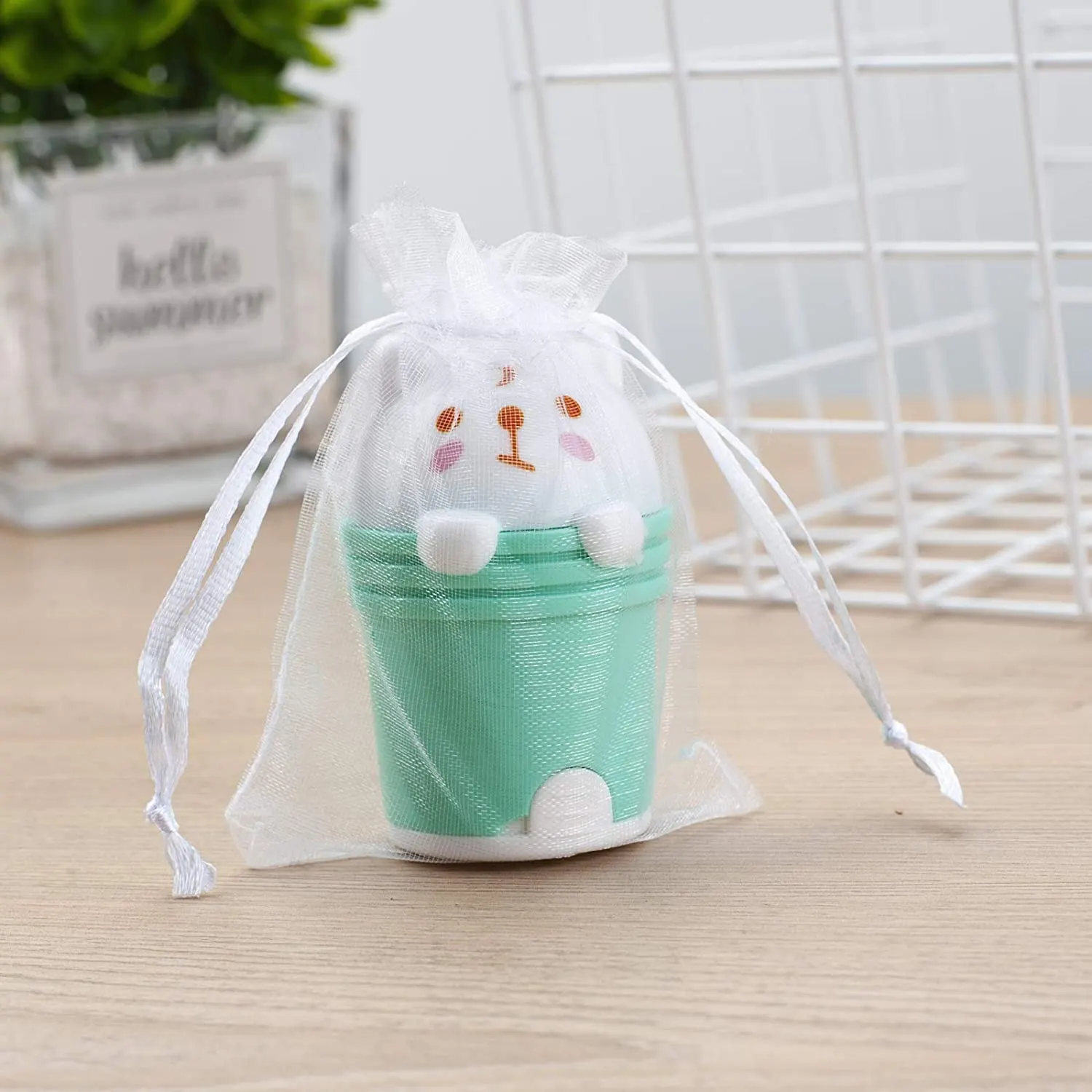 organza bags white 6