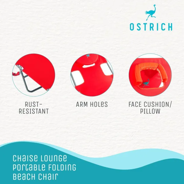 ostrich chaise lounge 4