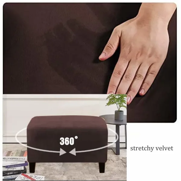 ottoman cover rectangular 4