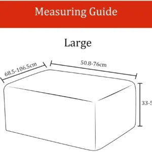 ottoman cover rectangular 6