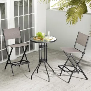 outdoor bar stool set 3