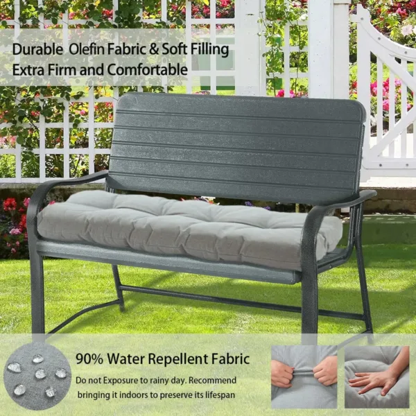 outdoor bench cushion 3