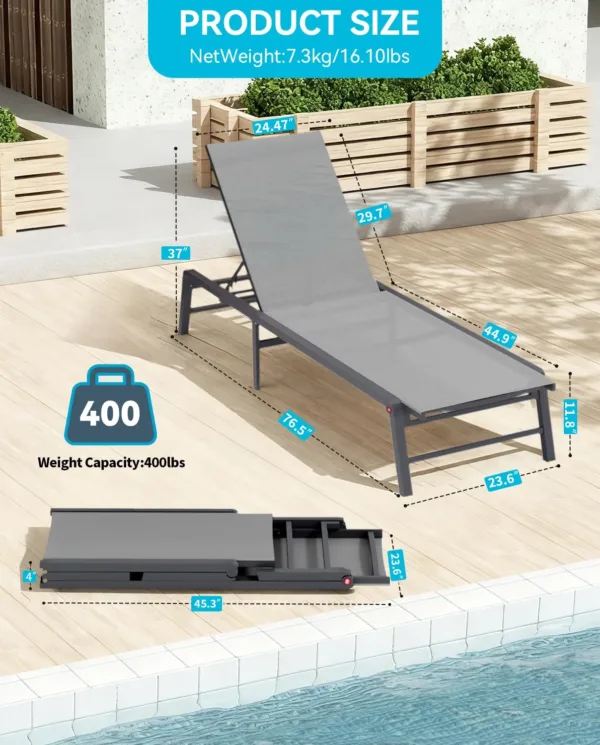 outdoor chaise lounge set 3