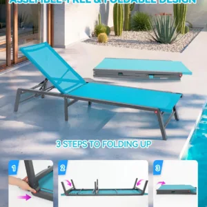 outdoor chaise lounge set 6