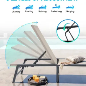 outdoor chaise lounge set 7