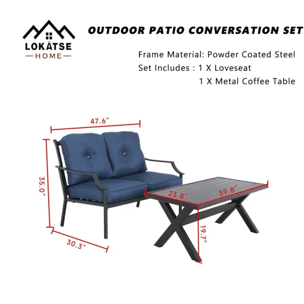 outdoor loveseat coffee table 2