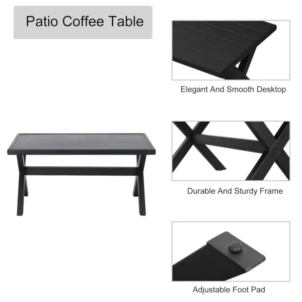 outdoor loveseat coffee table 4