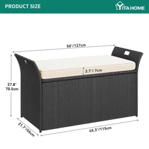 outdoor storage bench 2
