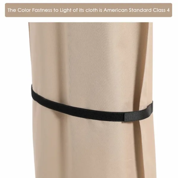 parasol cover pole 2