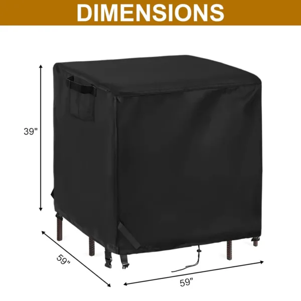 patio bar set cover 7