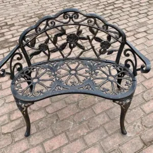 patio bench aluminum 7