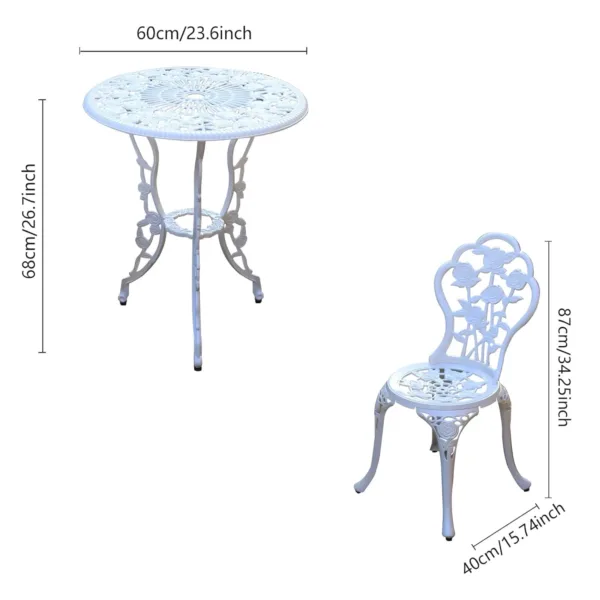 patio bistro set 6
