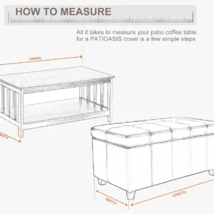 patio coffee table cover 2