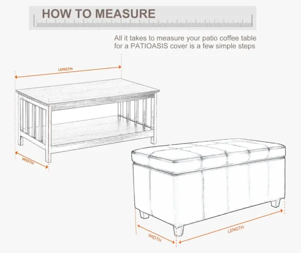 patio coffee table cover 2
