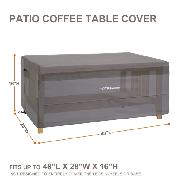 patio coffee table cover 3