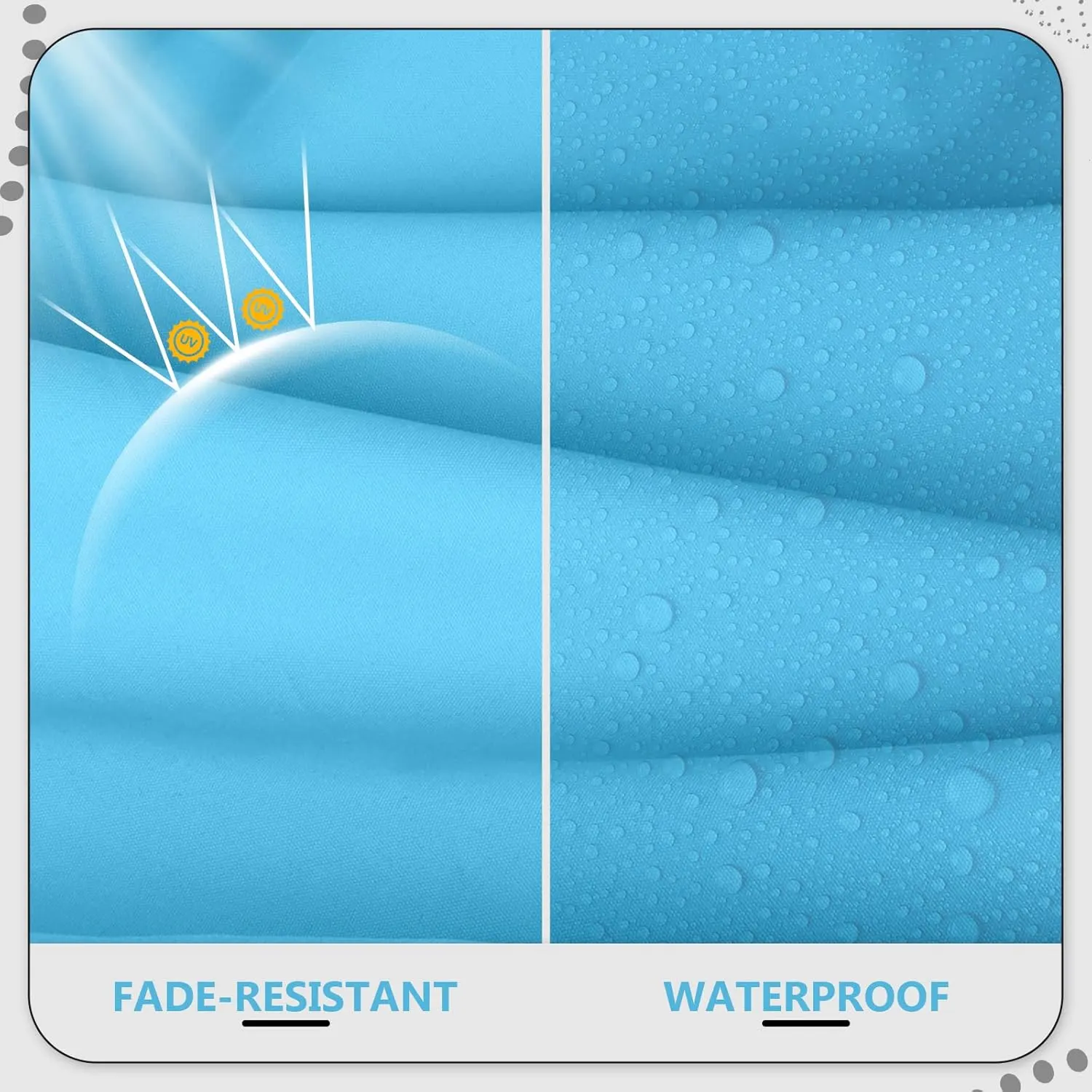 patio cushion covers pack 5