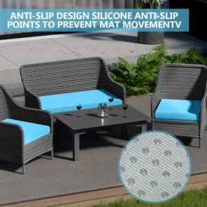 patio cushion covers pack 6