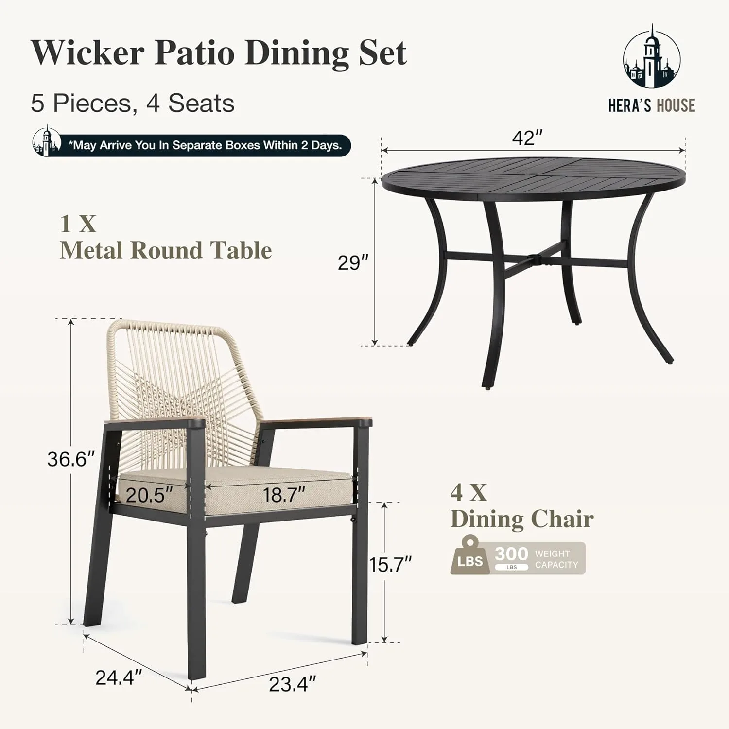 patio dining rattan table 2