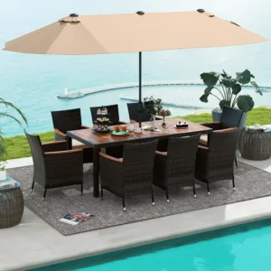 patio dining set umbrella 1