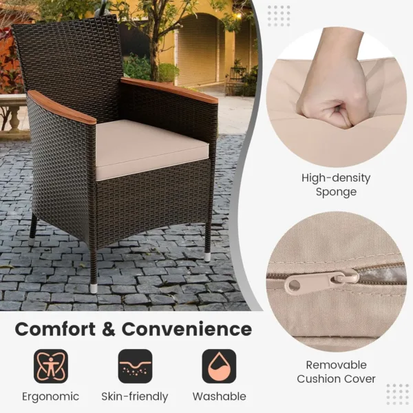 patio dining set umbrella 2