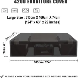 patio furniture cover xl 2