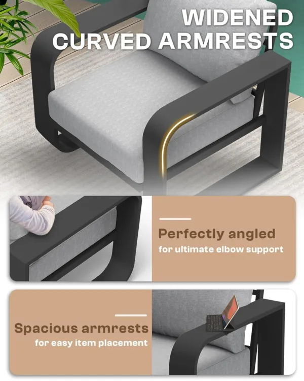 patio furniture set aluminum 2