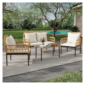 patio furniture set rattan 2