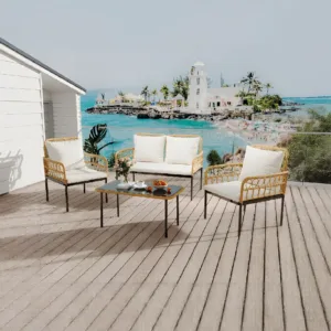 patio furniture set rattan 3