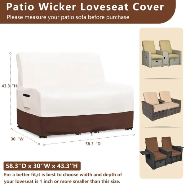 patio loveseat cover 2
