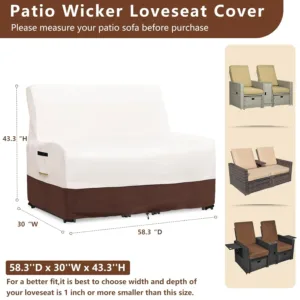 patio loveseat cover 2
